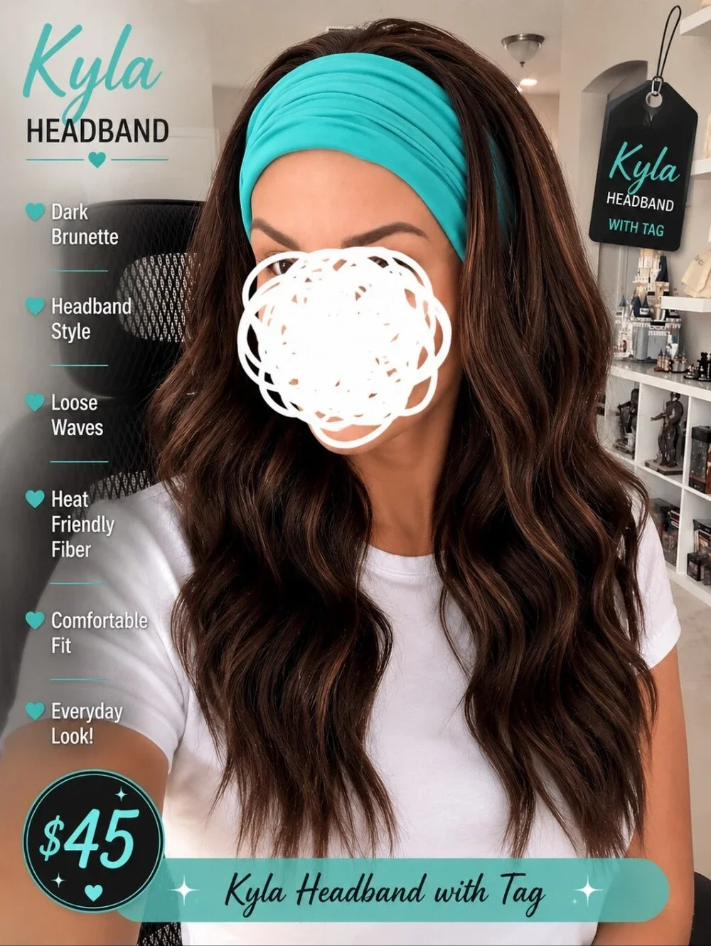 Csc Kyla Headband Wig